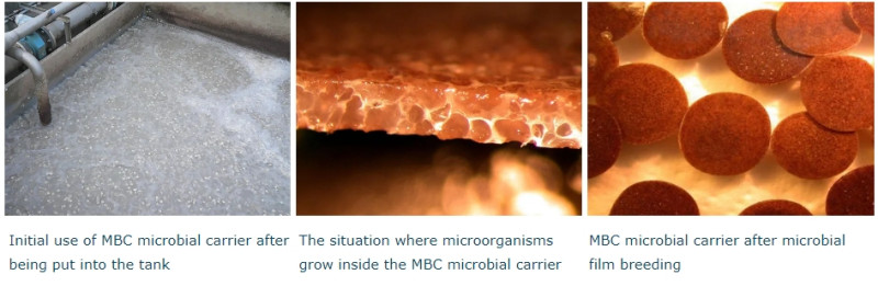 MBBR Mutag Biochip Biofilm Carrier Filter Media
