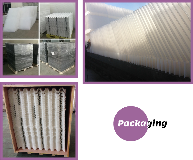 PP PVC Tube Settler Media for Lamella Clarifier