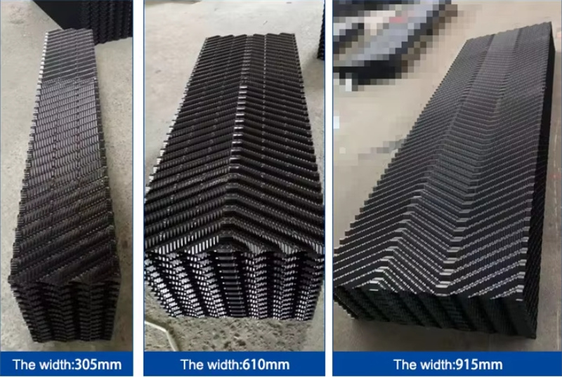 19mm fluted pvc fills