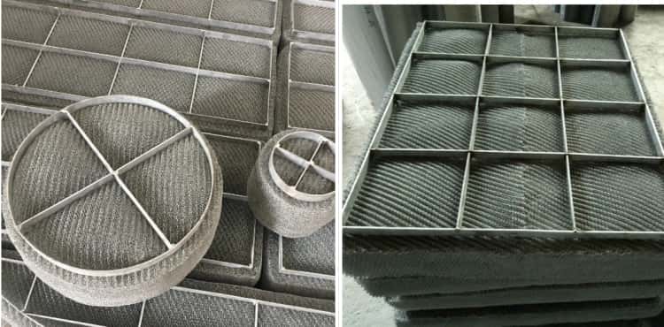 Stainless Steel Wire Mesh Demister Pad Products